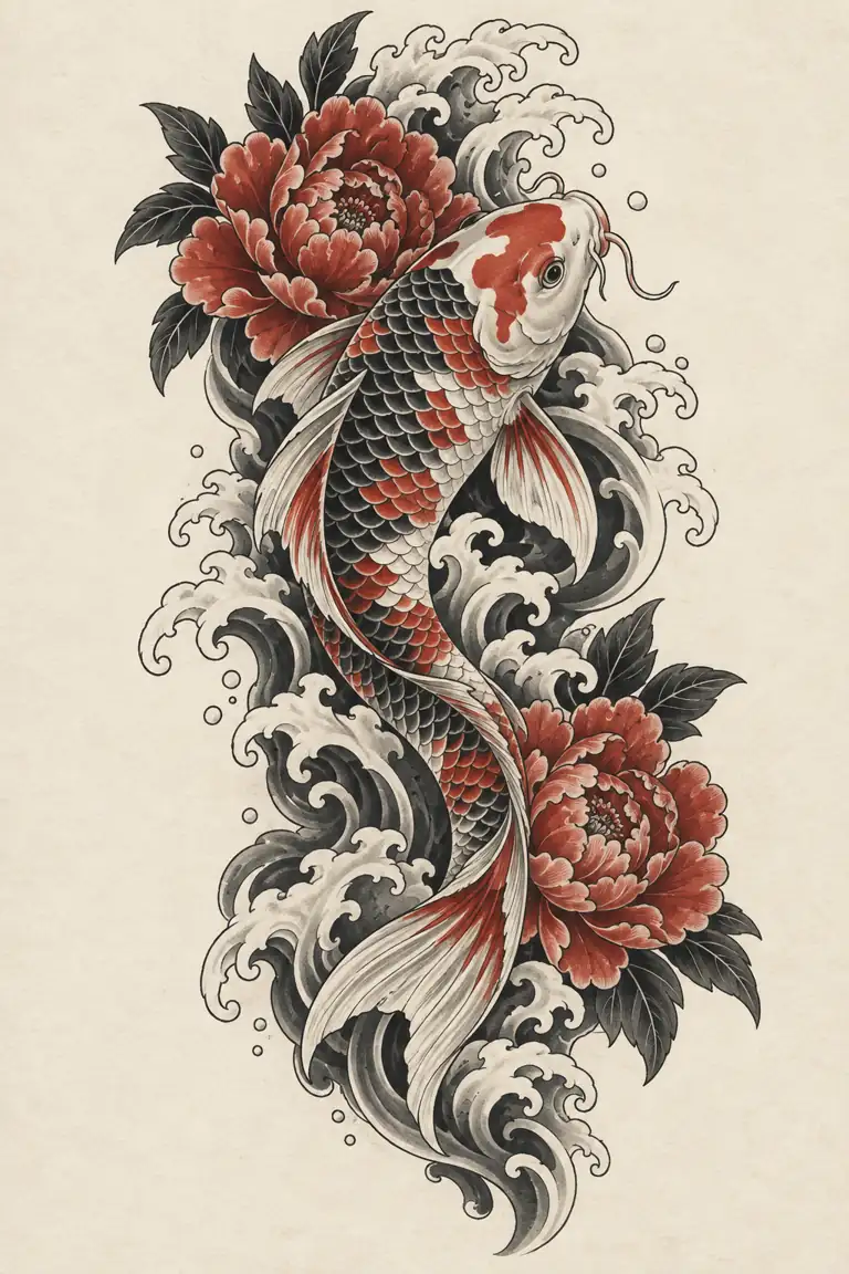 Japanese-Inspired Koi